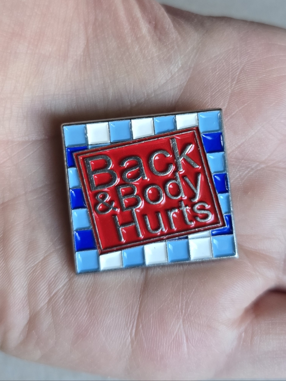 🩵 Back & Body Hurts Pin - Picture 3 of 6
